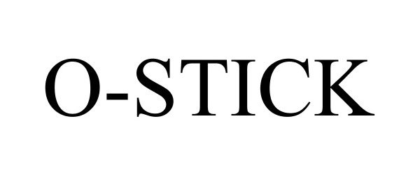 Trademark Logo O-STICK