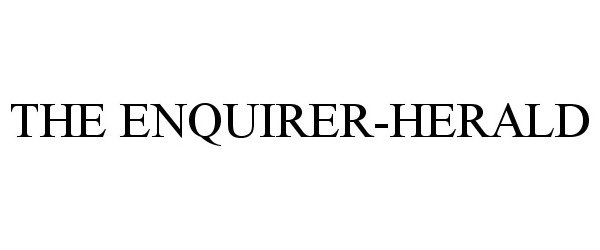  THE ENQUIRER-HERALD