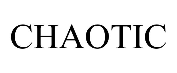Trademark Logo CHAOTIC