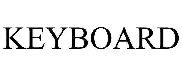 Trademark Logo KEYBOARD