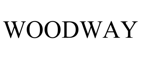 Trademark Logo WOODWAY