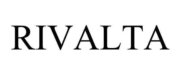 Trademark Logo RIVALTA