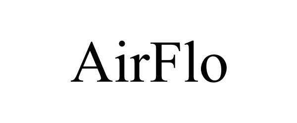 Trademark Logo AIRFLO