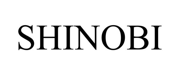 Trademark Logo SHINOBI
