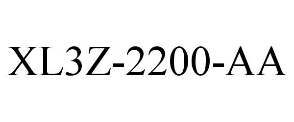 Trademark Logo XL3Z-2200-AA