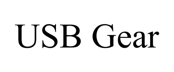 Trademark Logo USB GEAR
