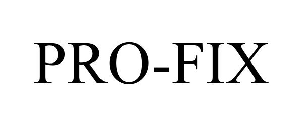 Trademark Logo PRO-FIX