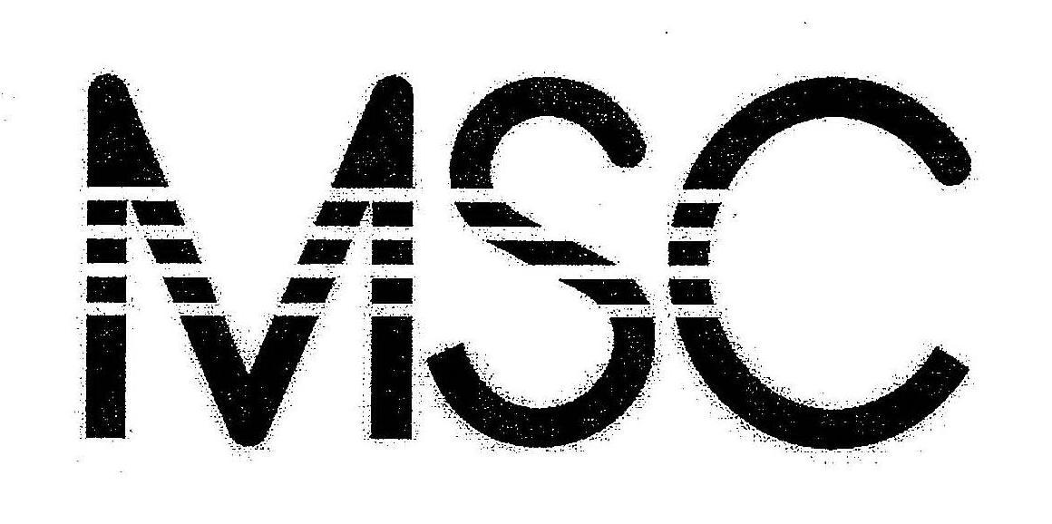 Trademark Logo MSC