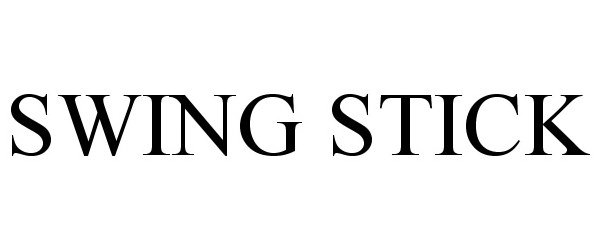 Trademark Logo SWING STICK