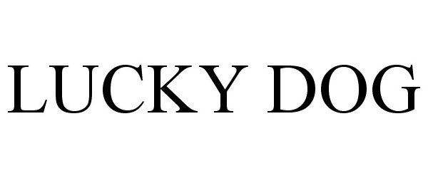 Trademark Logo LUCKY DOG