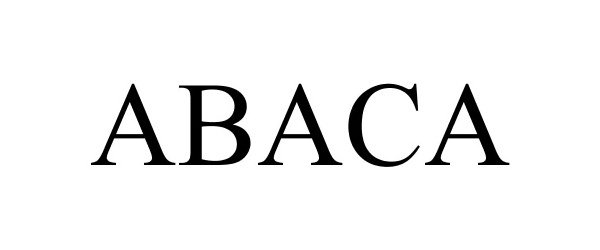 Trademark Logo ABACA