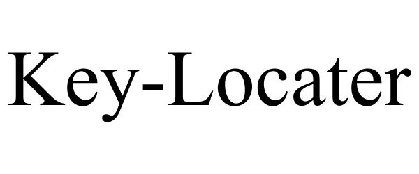 Trademark Logo KEY-LOCATER