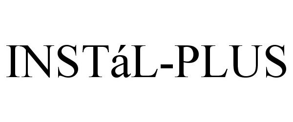 Trademark Logo INSTÁL-PLUS