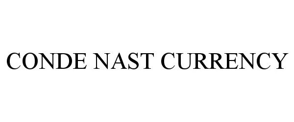  CONDE NAST CURRENCY