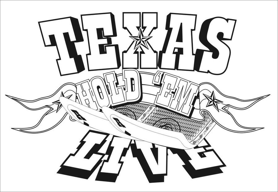 Trademark Logo TEXAS HOLD 'EM LIVE AA