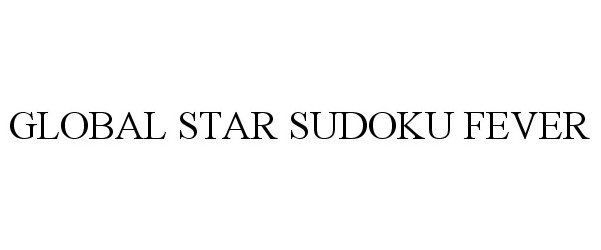  GLOBAL STAR SUDOKU FEVER
