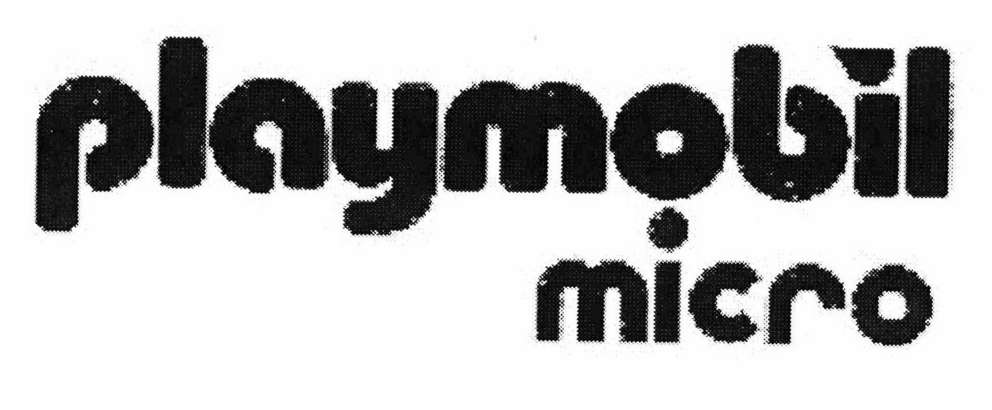 Trademark Logo PLAYMOBIL MICRO