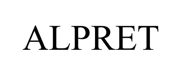 Trademark Logo ALPRET