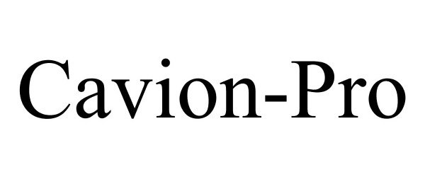 Trademark Logo CAVION-PRO