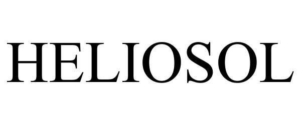 Trademark Logo HELIOSOL