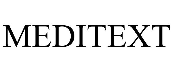 Trademark Logo MEDITEXT