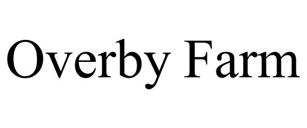 Trademark Logo OVERBY FARM