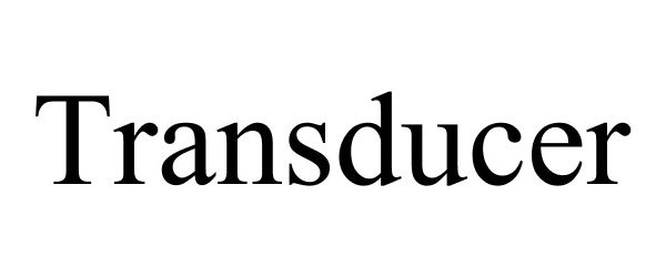 Trademark Logo TRANSDUCER