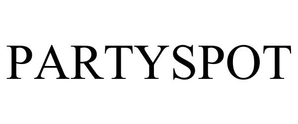 Trademark Logo PARTYSPOT