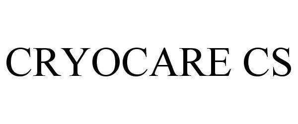 Trademark Logo CRYOCARE CS