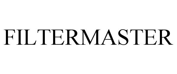Trademark Logo FILTERMASTER