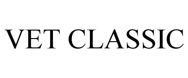 Trademark Logo VET CLASSIC
