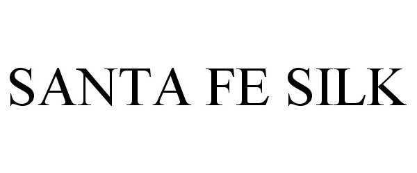 Trademark Logo SANTA FE SILK