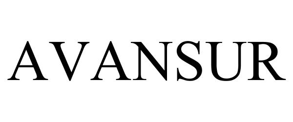 Trademark Logo AVANSUR
