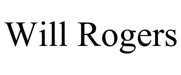  WILL ROGERS