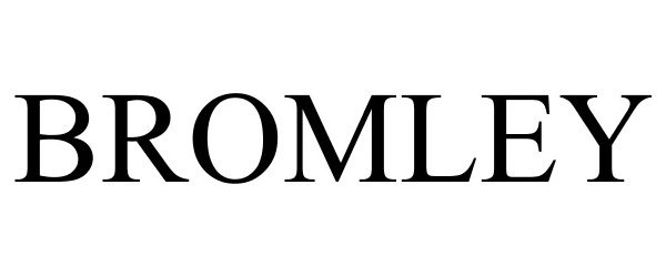 Trademark Logo BROMLEY