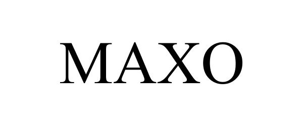Trademark Logo MAXO