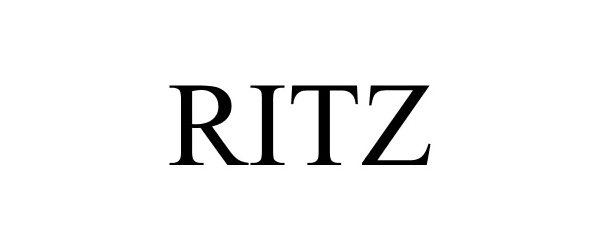 Trademark Logo RITZ