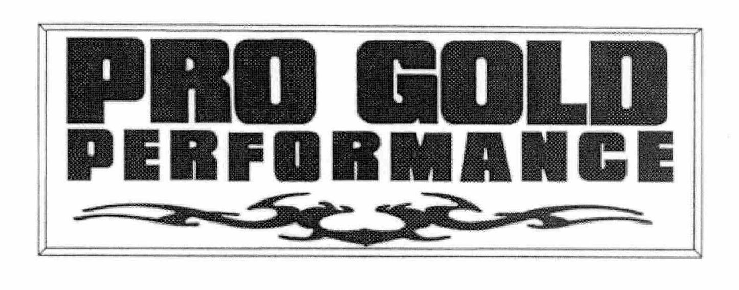 Trademark Logo PRO GOLD PERFORMANCE