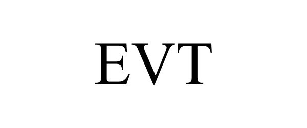 Trademark Logo EVT