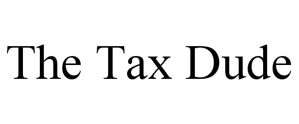  THE TAX DUDE