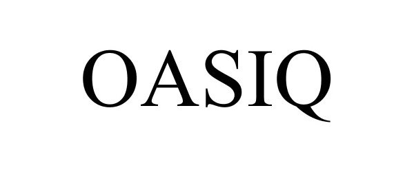 Trademark Logo OASIQ