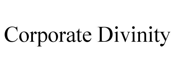  CORPORATE DIVINITY