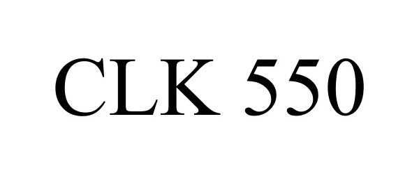  CLK 550
