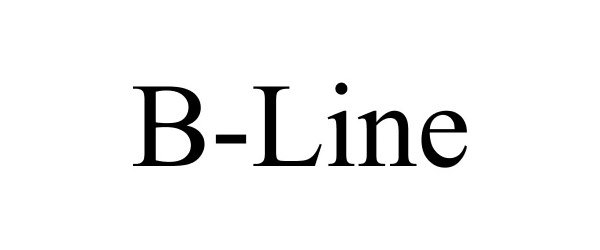 Trademark Logo B-LINE