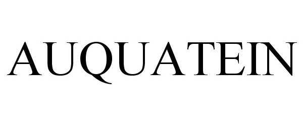 Trademark Logo AUQUATEIN