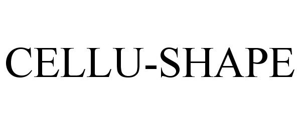 Trademark Logo CELLU-SHAPE