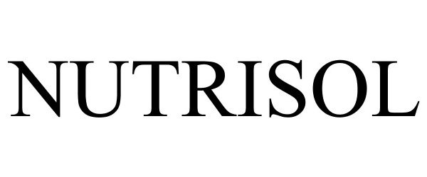 Trademark Logo NUTRISOL