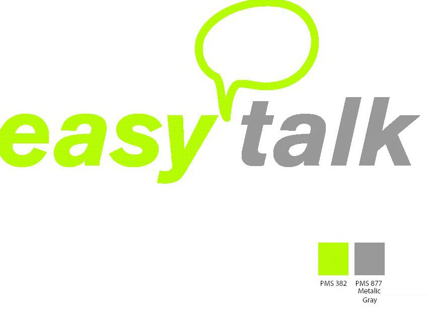 Trademark Logo EASY TALK