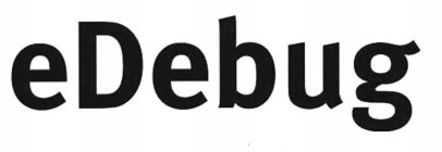 Trademark Logo EDEBUG