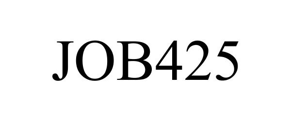 Trademark Logo JOB425